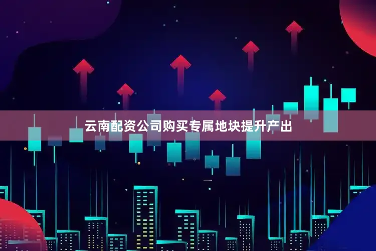 云南配资公司购买专属地块提升产出